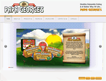 Tablet Screenshot of papageorges.com